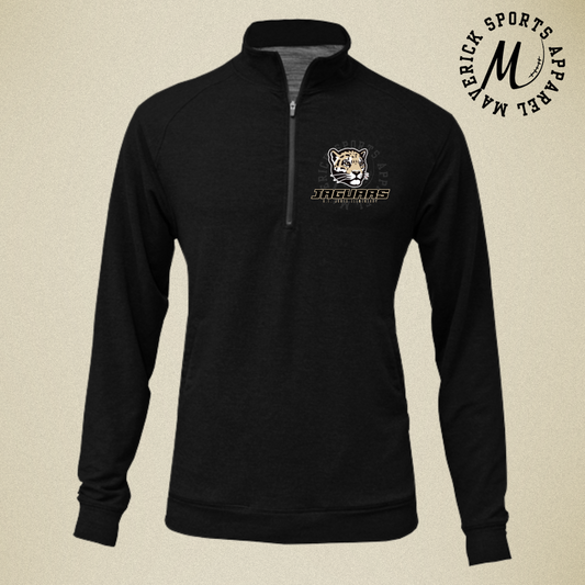 Jones Elementary Jaguars Tri-Blend 1/4 Zip Pullover