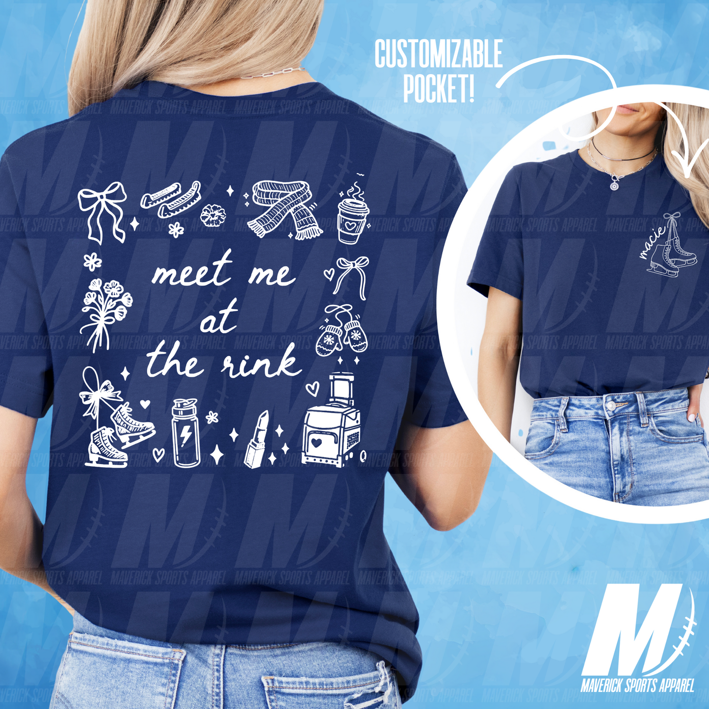 Meet Me At The Rink Tee/Hoodie