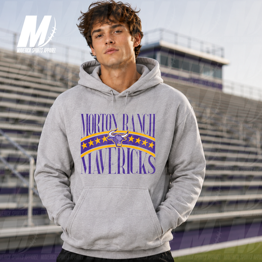 Morton Ranch Mavericks University – Fleece Hoodie