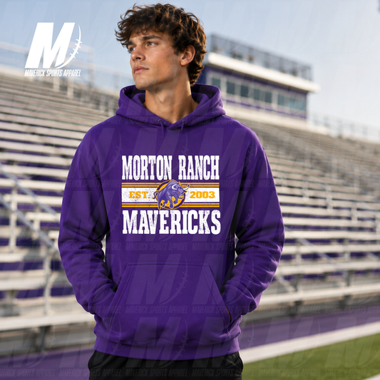 Morton Ranch Mavericks All-American – Fleece Hoodie