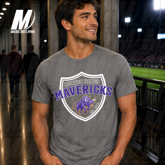 Morton Ranch Mavericks Vintage Shield – Soft Tek Series