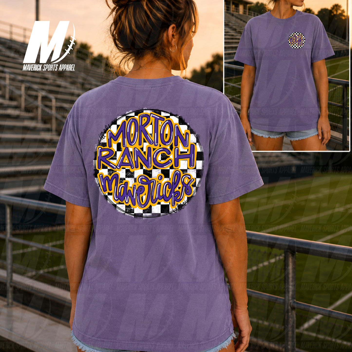 Morton Ranch Mavericks Retro Rally – Comfort Colors® Series