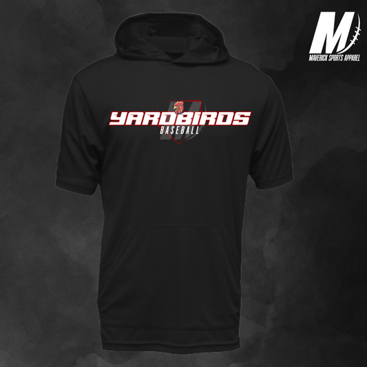 Yardbirds Block Letter Hooded Xtreme Tek Drifit