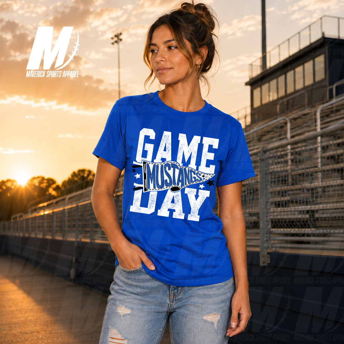 Mustangs Game Day Victory Pennant – Soft Tek Series