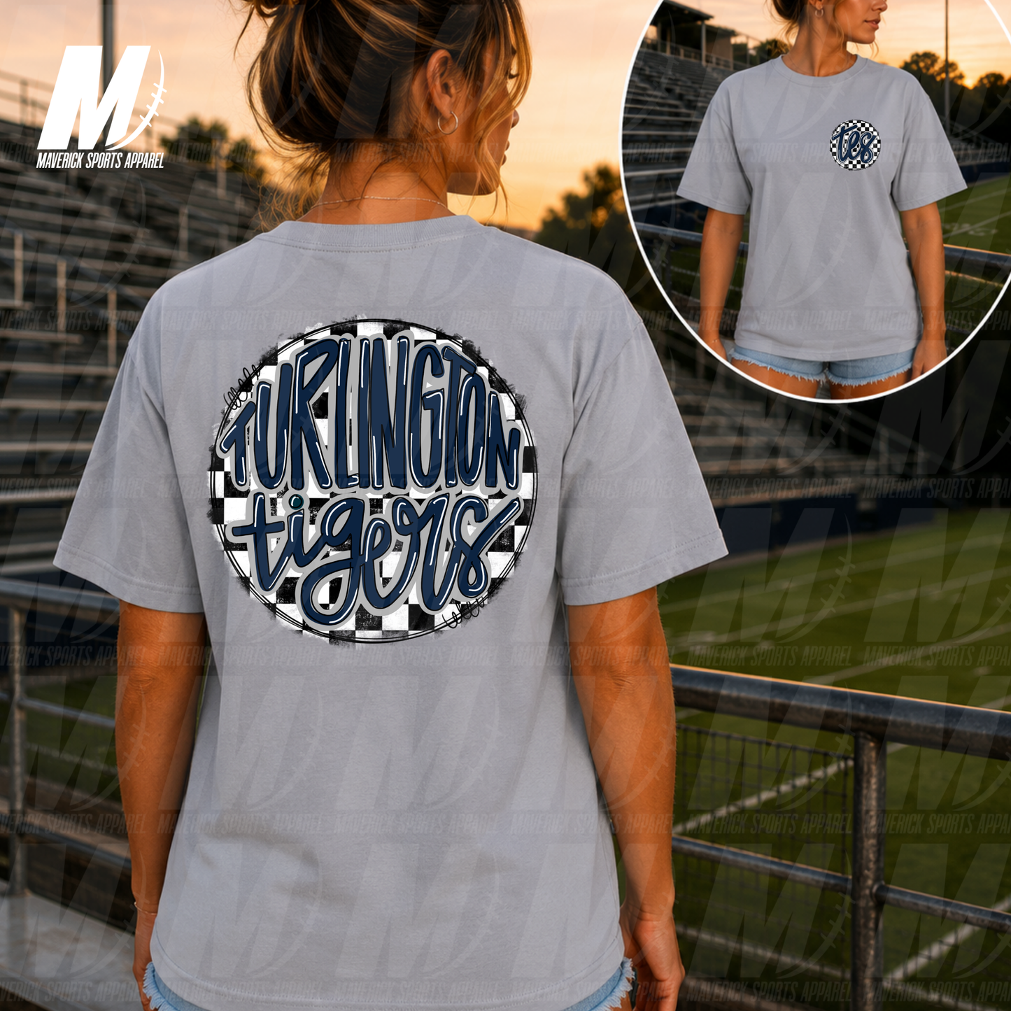 Turlington Tigers Retro Rally – Comfort Colors® Series