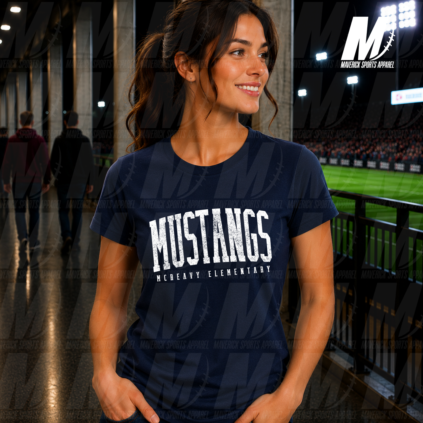 Turlington Classic Collegiate – Soft Tek Series in Navy