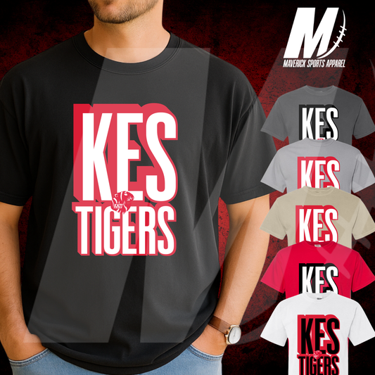KES Stacked Mascot Comfort Colors® Tee