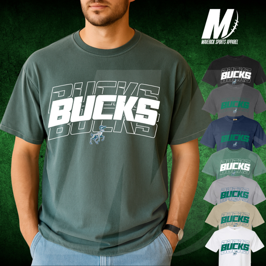 Bucks Stacked Comfort Colors® Tee