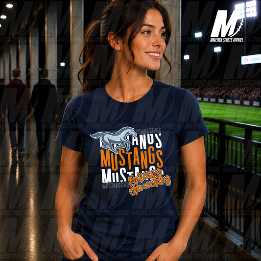 Turlington Tigers Legacy Stack – Soft Tek Series in Navy