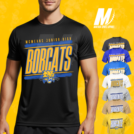 McMeans JH Bobcats Varsity Tee – Xtreme Tek Dri-Fit