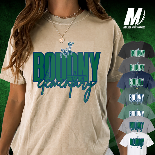 Boudny Bold Script Tee – Comfort Colors®