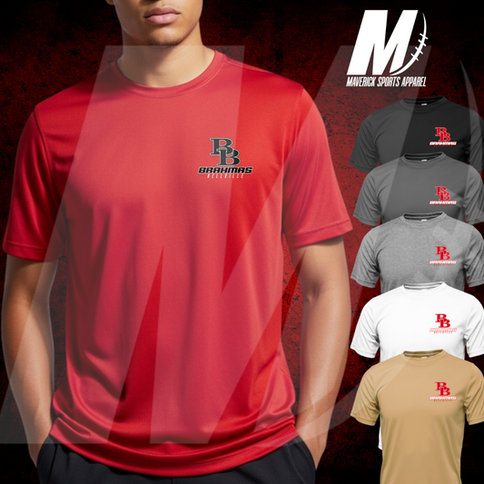 Bellville Brahmas Pocket Tee – Xtreme Tek Dri-Fit
