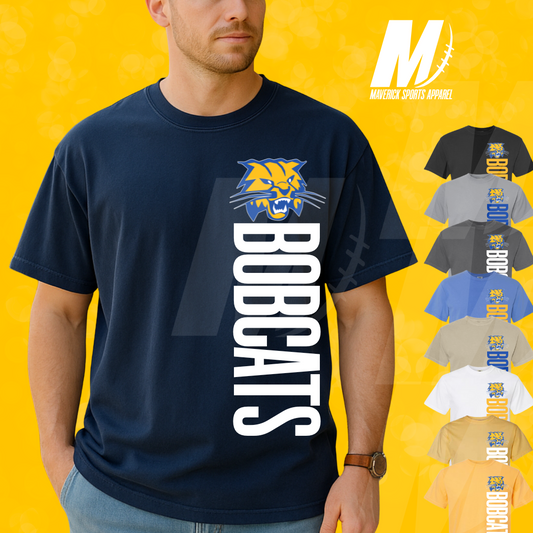 Bobcats Vertical Mascot Tee – Comfort Colors®