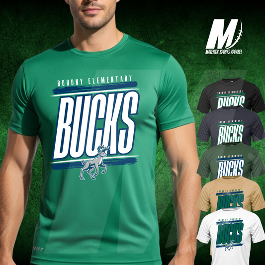 Boudny Bucks Varsity Tee – Xtreme Tek Dri-Fit