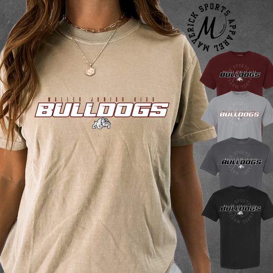 Waller Junior High Block Letter Tee – Comfort Colors®