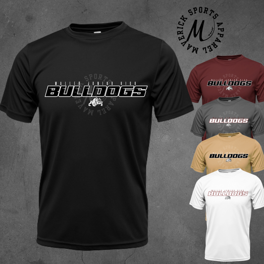 Waller Junior High Bulldogs Block Letter Tee – Xtreme Tek Dri-Fit