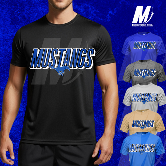 Mustangs – Xtreme Tek Dri-Fit Tee
