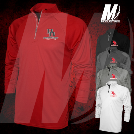 Bellville Brahmas XT 4 Runners 1/4 Zip Pullover