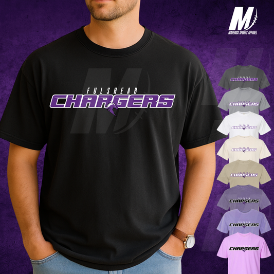 Fulshear Chargers Block Letter Tee – Comfort Colors®