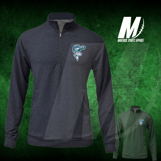 Boudny Bucks Tri-Blend 1/4 Zip Pullover