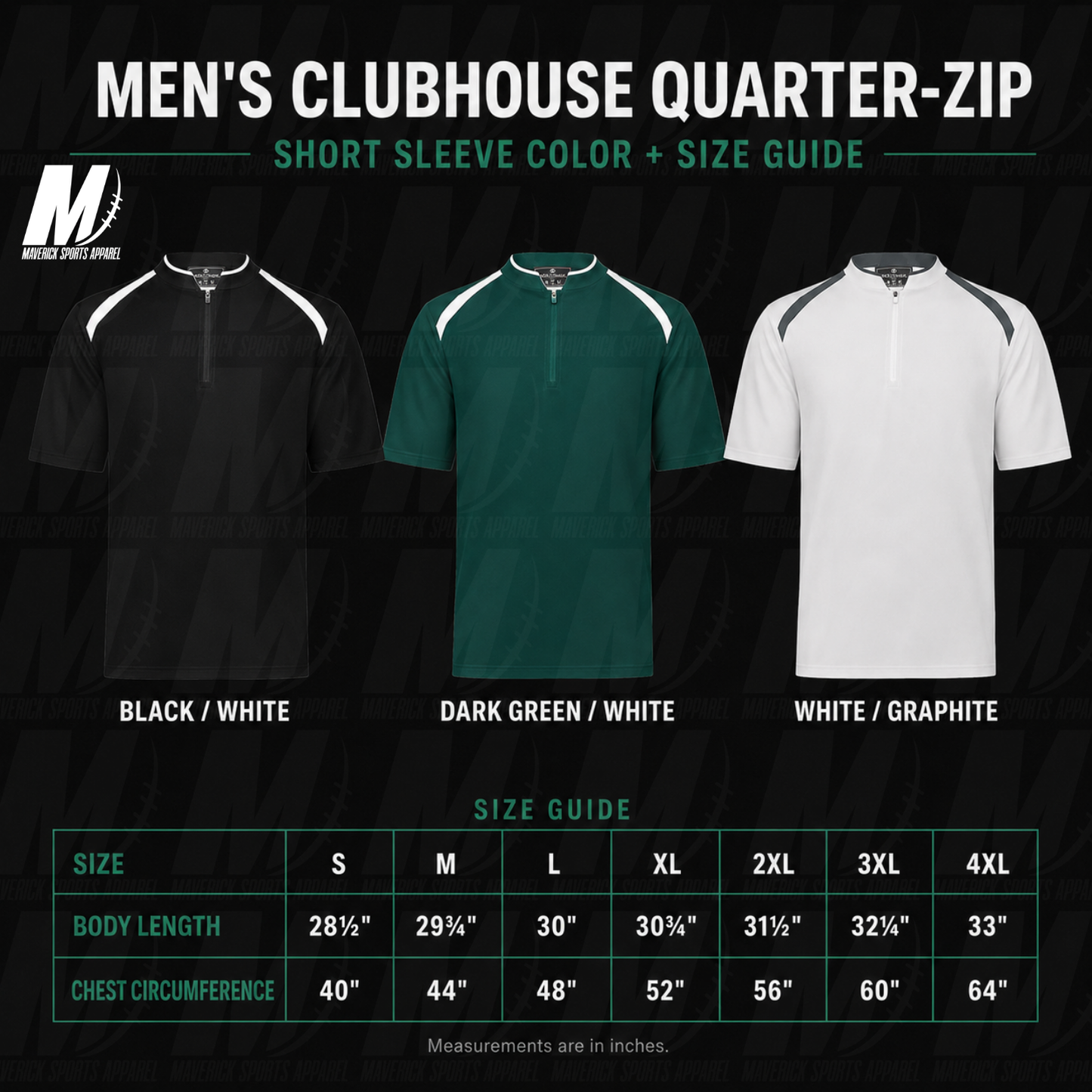 Cardiff Colts Men's Clubhouse Short Sleeve Quarter-Zip Pullover