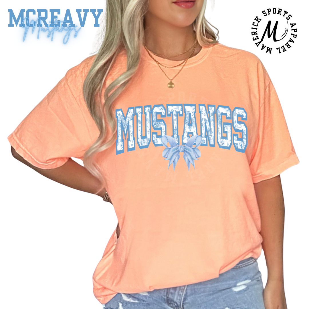 McReavy Mustangs Floral Varsity