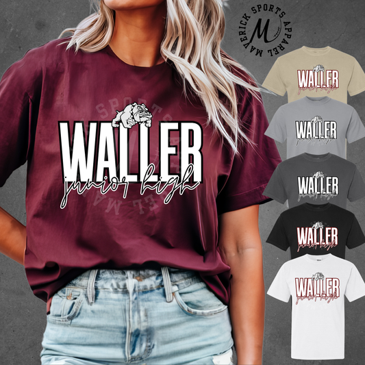 Waller Junior High Bold Script Tee – Comfort Colors®