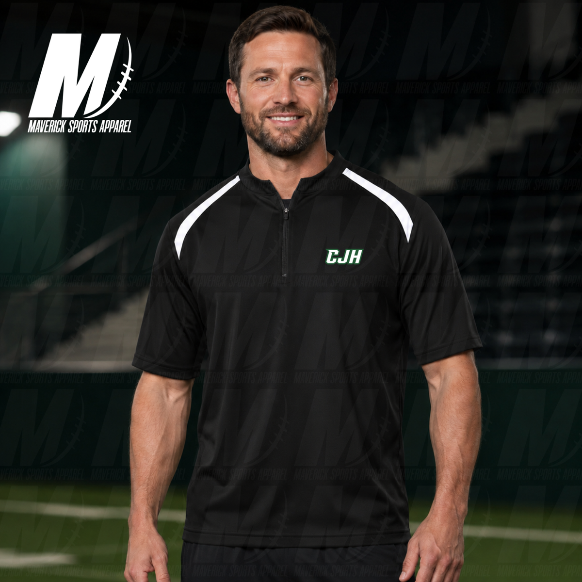 Cardiff Colts Men's Clubhouse Short Sleeve Quarter-Zip Pullover