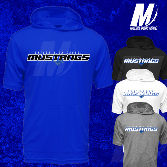 Taylor Mustangs Xtreme-Tek Short Sleeve Hood