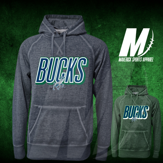 Boudny Bucks Adult Burnout Hoodie