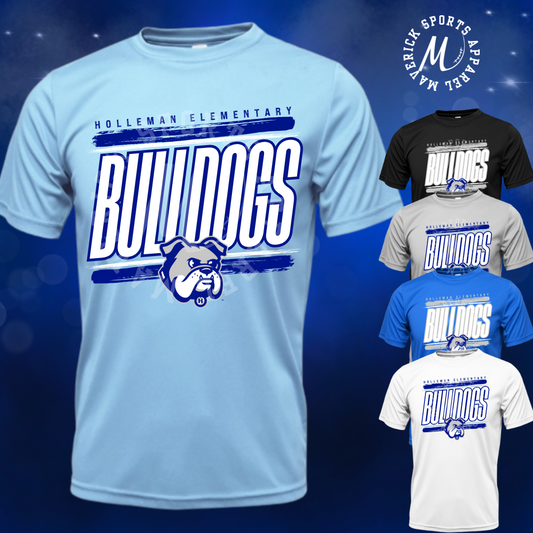 Holleman Elementary Bulldogs Varsity Tee – Xtreme-Tek Dri-Fit