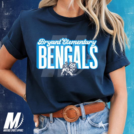 Bryant Bengals Block Script – Comfort Colors® Tee
