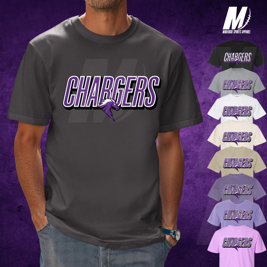 Chargers Comfort Colors® Tee