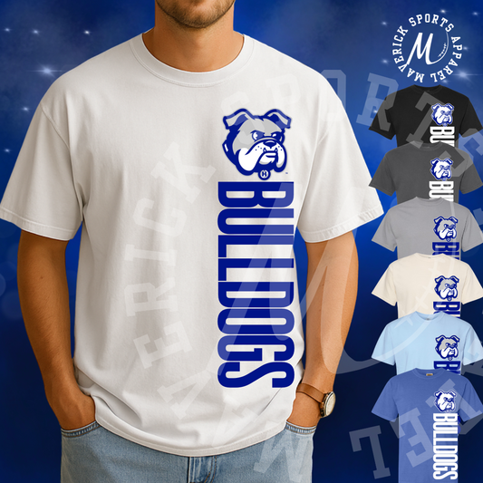 Holleman Elementary Bulldogs Vertical Mascot Tee – Comfort Colors®