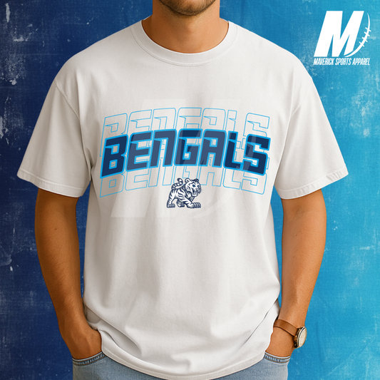 Bengals Stacked Comfort Colors® Tee