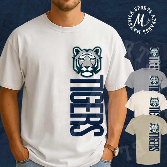 Turlington Tigers Vertical Mascot Tee – Comfort Colors®