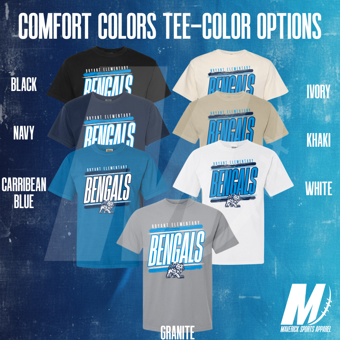 Bryant Bengals Varsity – Comfort Colors® Tee