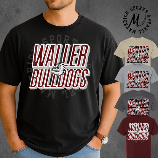Stacked Bulldogs Comfort Colors® Tee