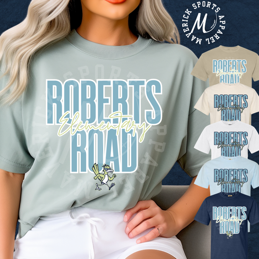 Roberts Road Elementary Bold Script Tee – Comfort Colors®