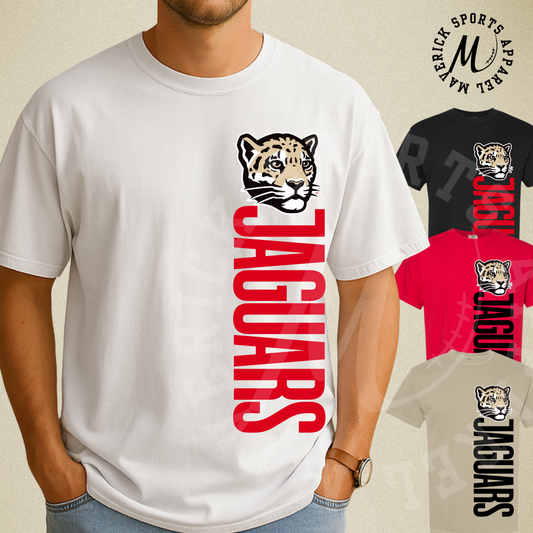 Jones Elementary Jaguars Vertical Mascot Tee – Comfort Colors®
