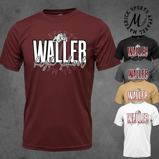 Waller High School Bold Script Tee – Xtreme-Tek Dri-Fit