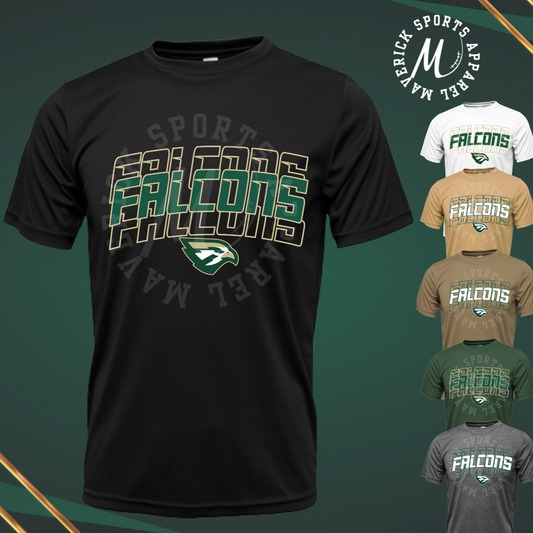 Stacked Falcons Xtreme-Tek Dri-Fit Tee