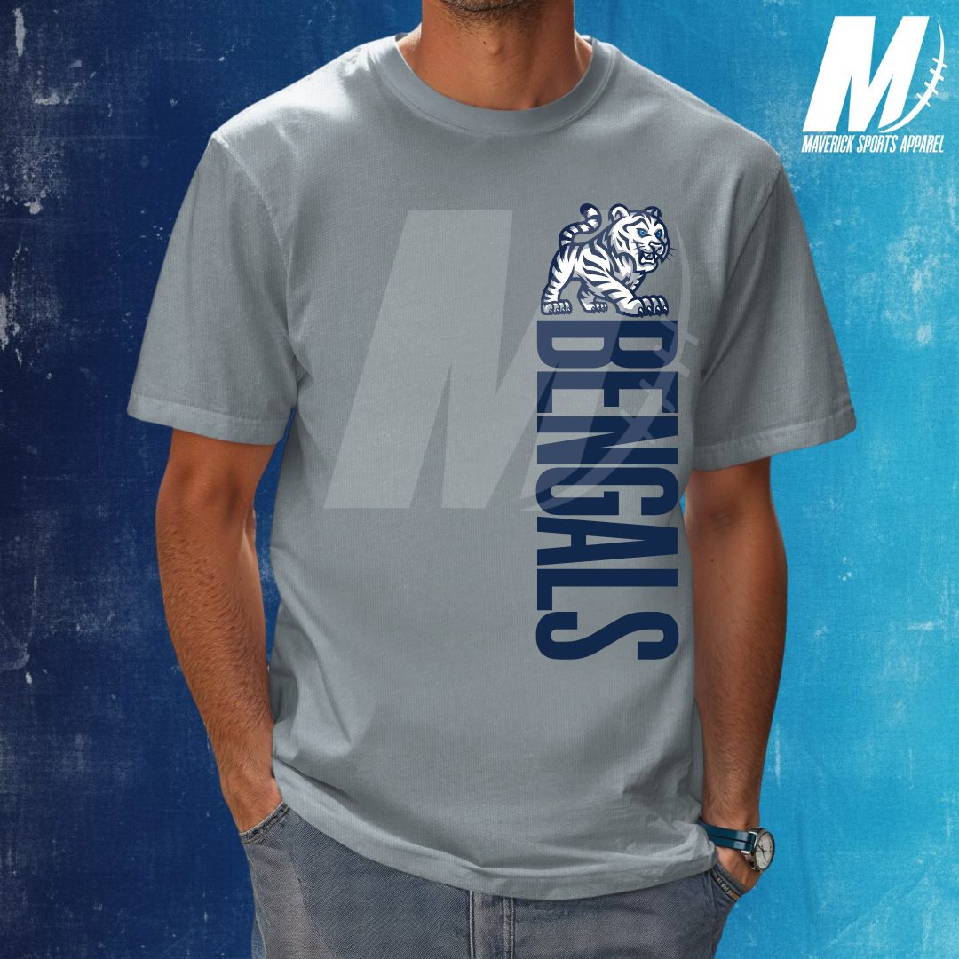 Bryant Bengals Vertical Mascot – Comfort Colors® Tee