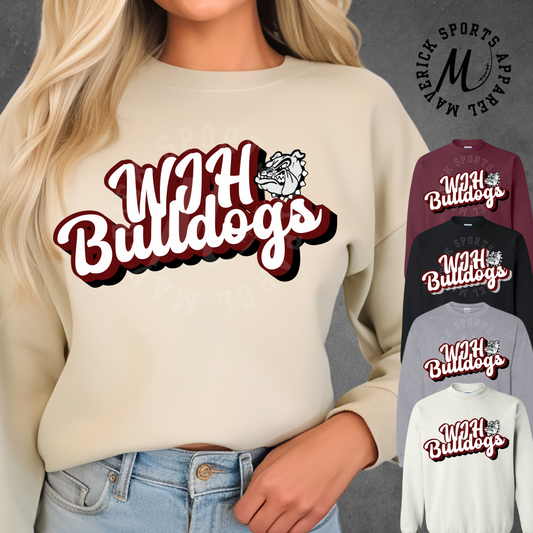 WJH Bulldogs Crewneck Sweatshirt