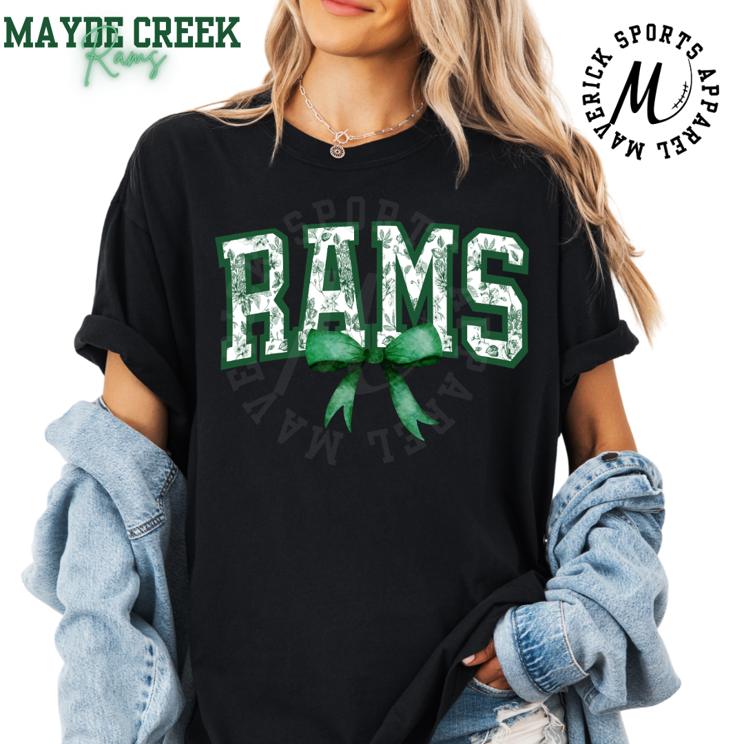 Mayde Creek Rams Floral Varsity
