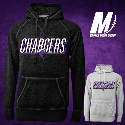 Fulshear Chargers Adult Burnout Hoodie