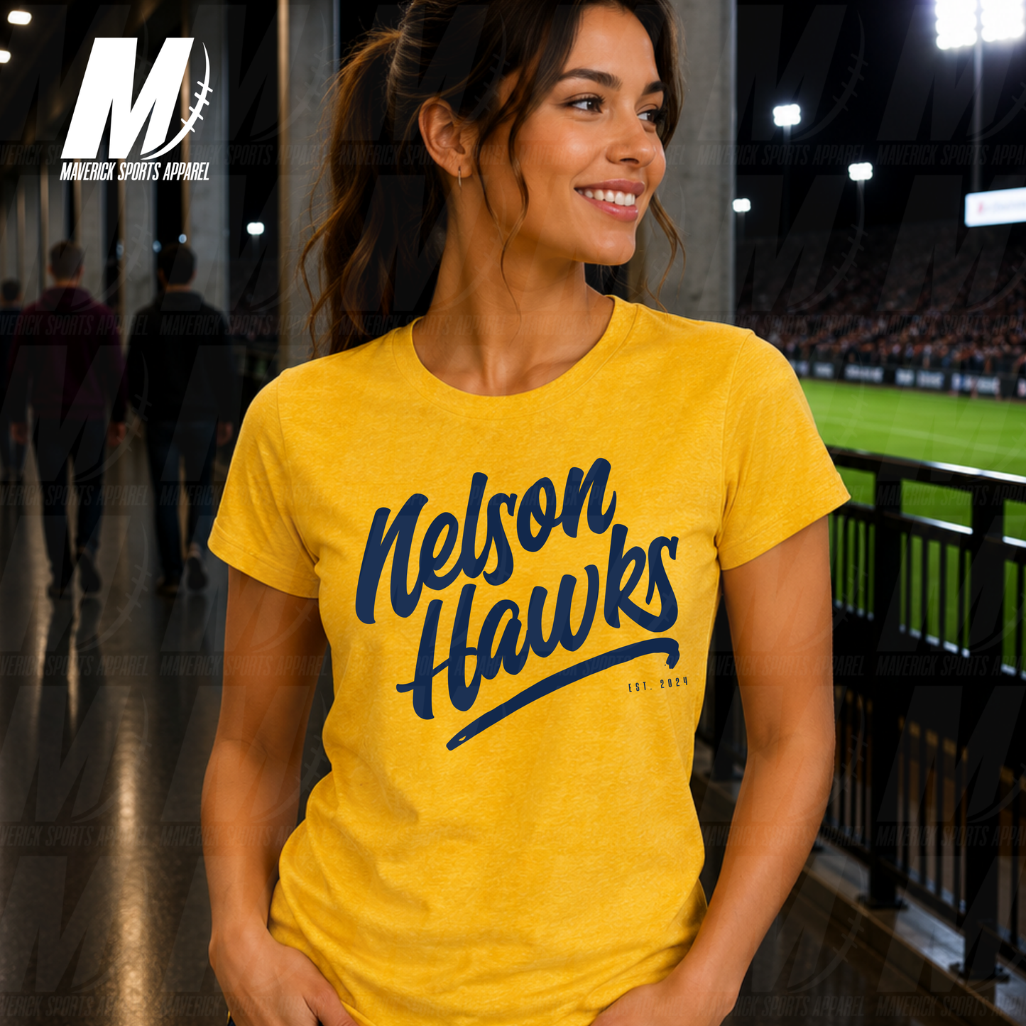 Nelson Hawks Heritage Script – Soft Tek Series