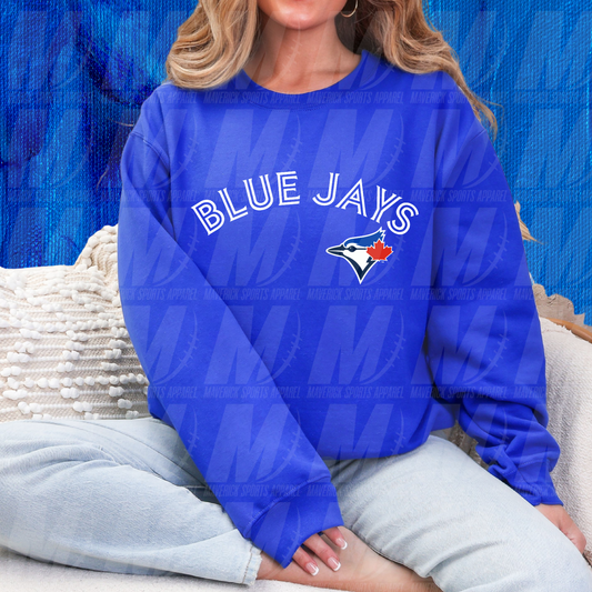 Blue Jays Fleece Crewneck Sweatshirt