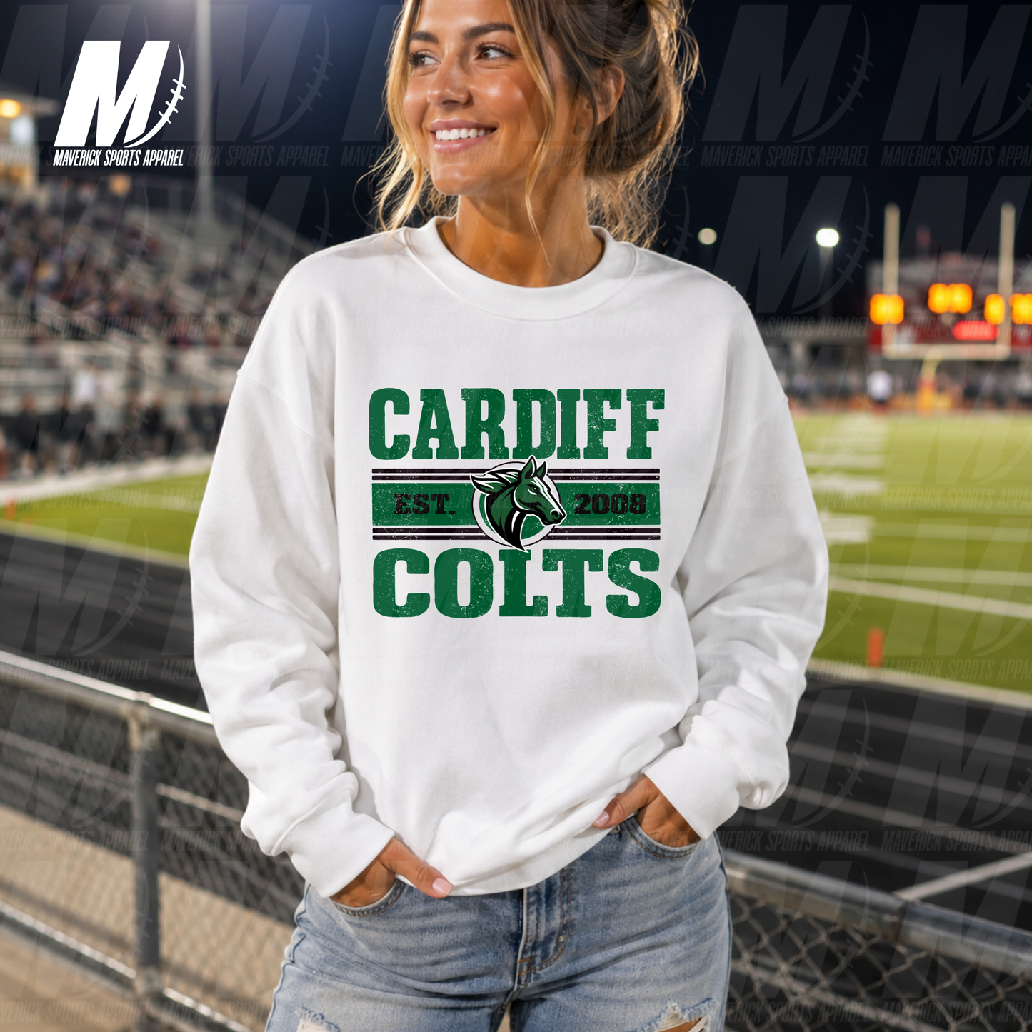 Cardiff Colts All-American – Crewneck Sweatshirt
