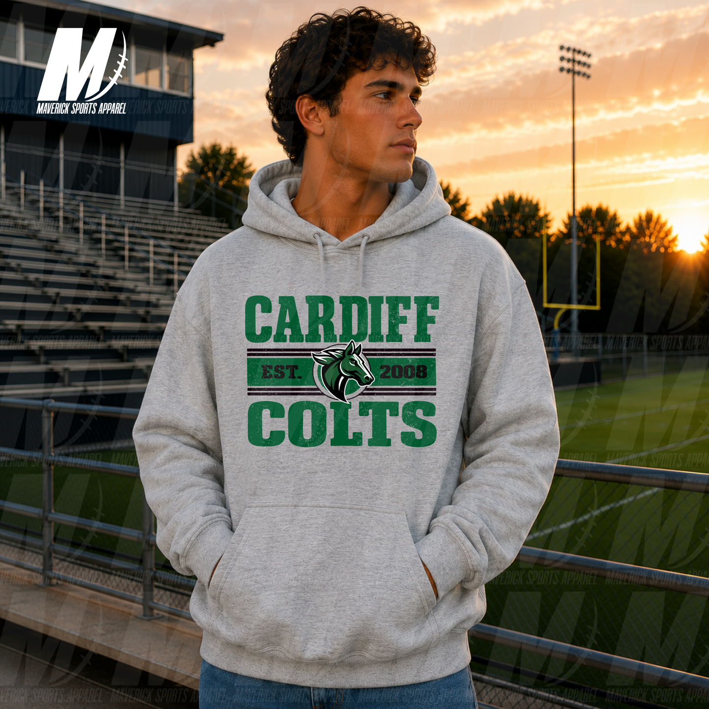 Cardiff Colts All-American – Fleece Hoodie